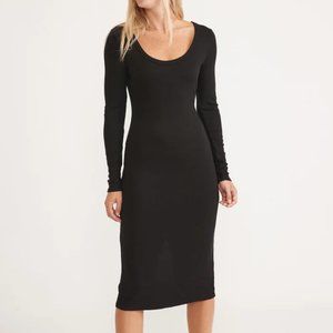 Marine Layer Women's Long Sleeve Midi Dress